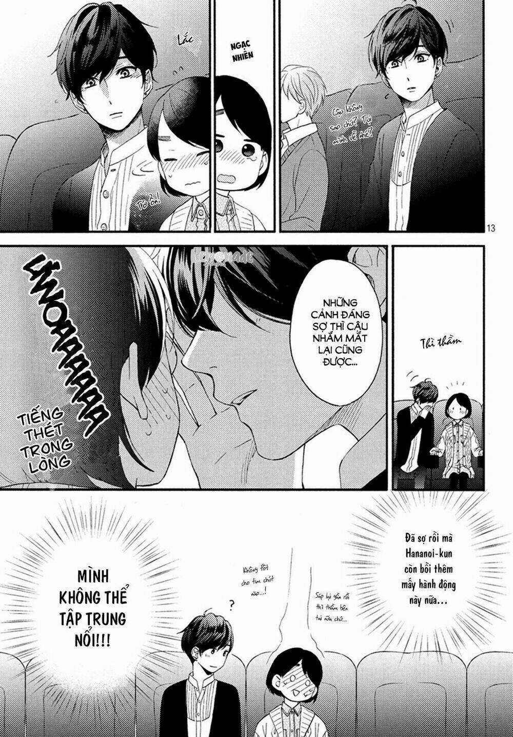 Hananoi-Kun Và Căn Bệnh Tình Yêu Chapter 8 trang 14