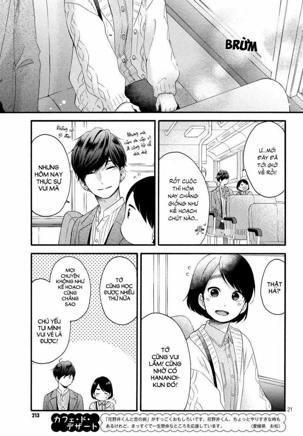 Hananoi-Kun Và Căn Bệnh Tình Yêu Chapter 8 trang 22