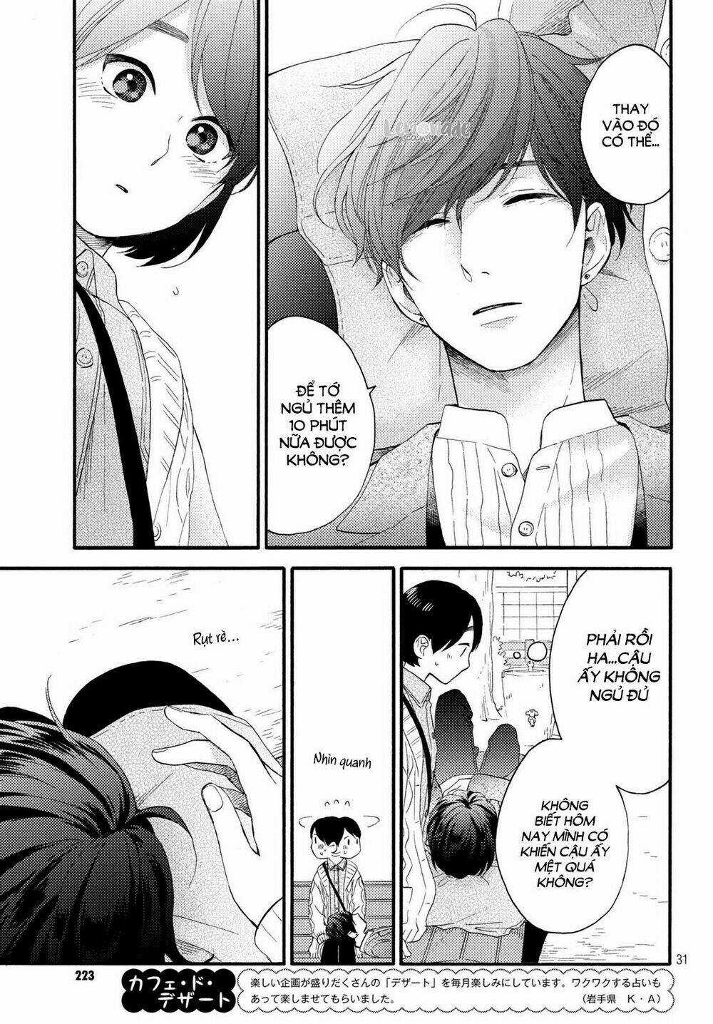 Hananoi-Kun Và Căn Bệnh Tình Yêu Chapter 8 trang 32