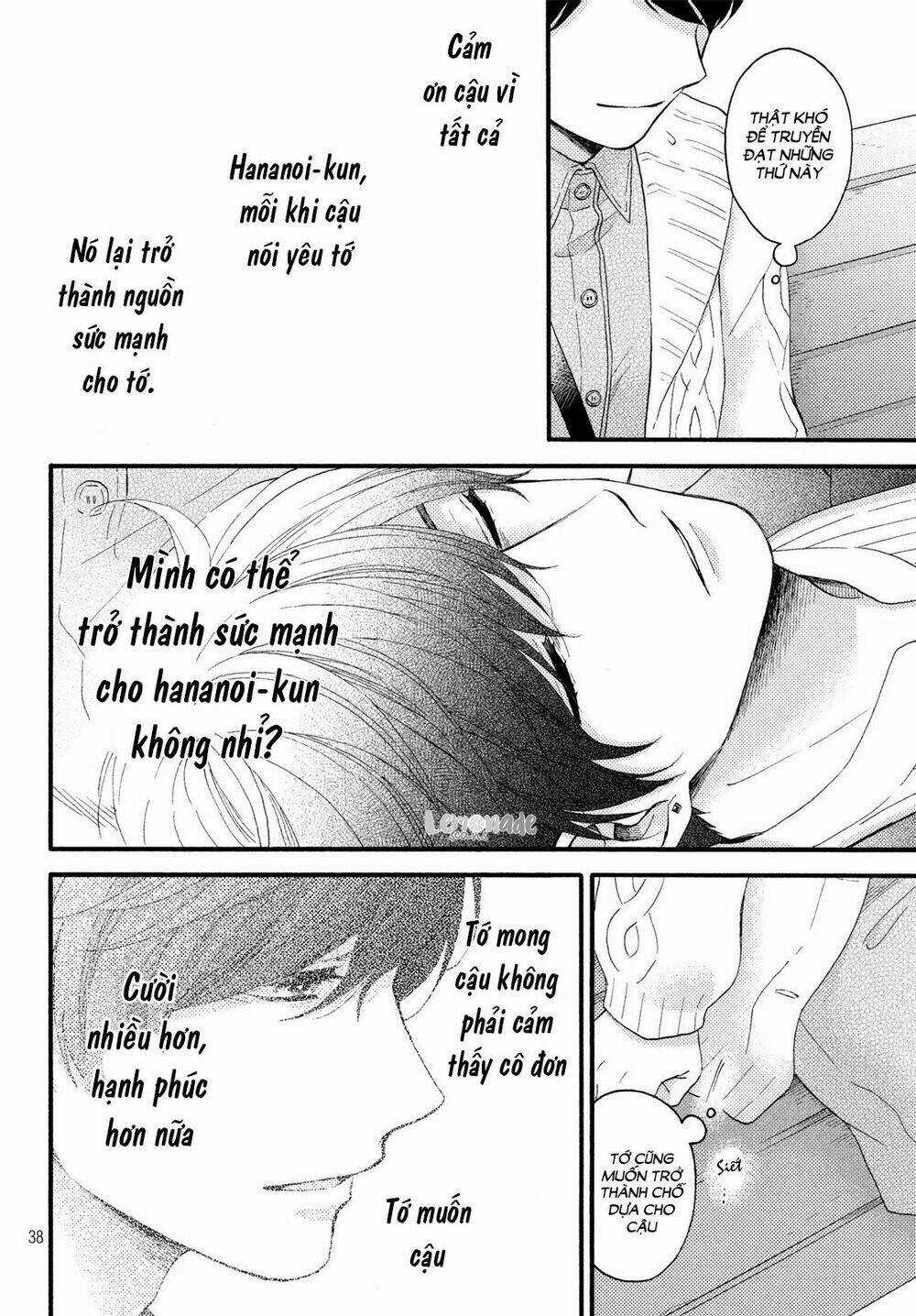 Hananoi-Kun Và Căn Bệnh Tình Yêu Chapter 8 trang 39