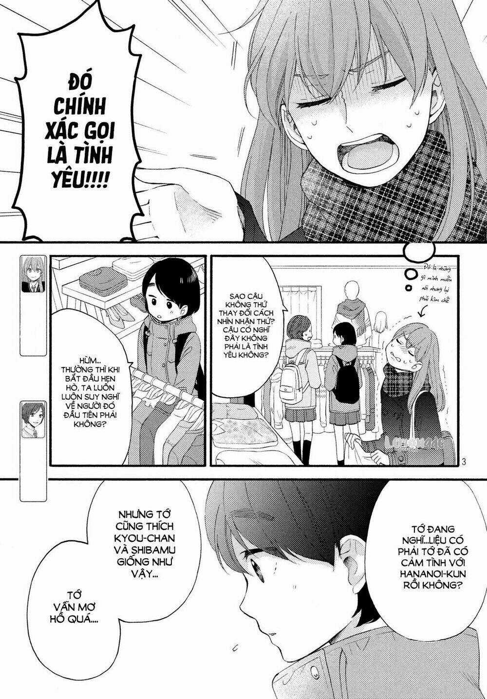 Hananoi-Kun Và Căn Bệnh Tình Yêu Chapter 8 trang 4