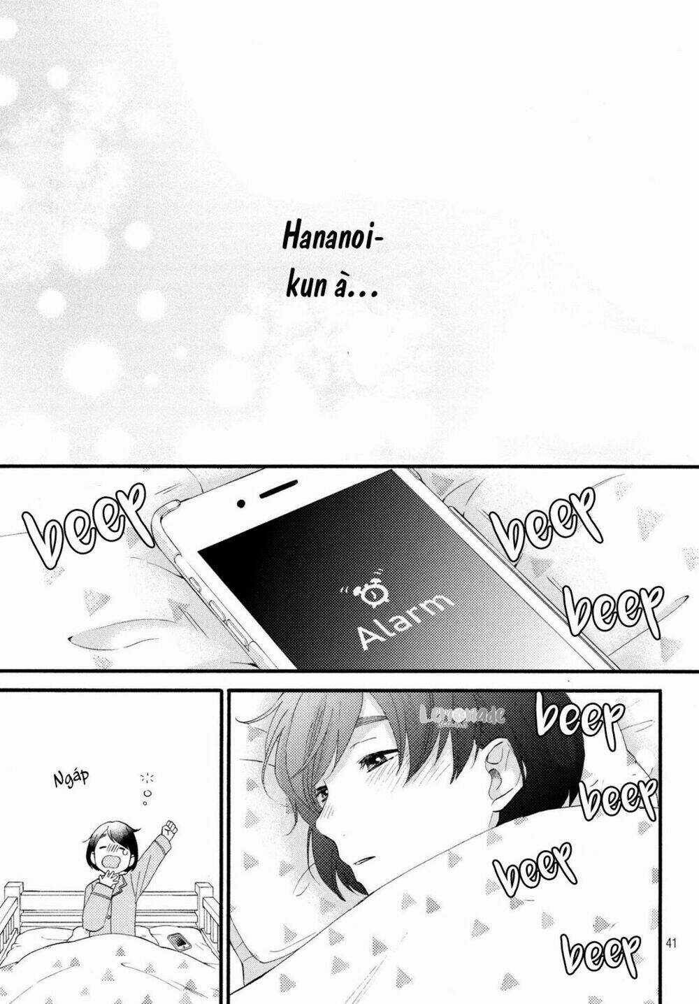 Hananoi-Kun Và Căn Bệnh Tình Yêu Chapter 8 trang 42