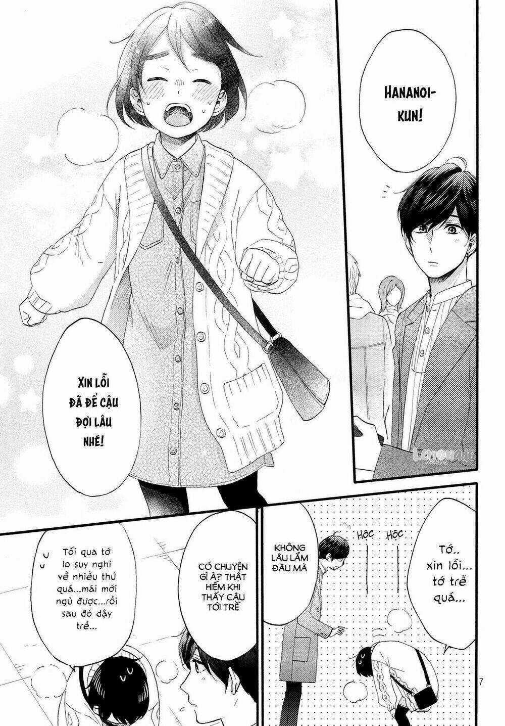Hananoi-Kun Và Căn Bệnh Tình Yêu Chapter 8 trang 8