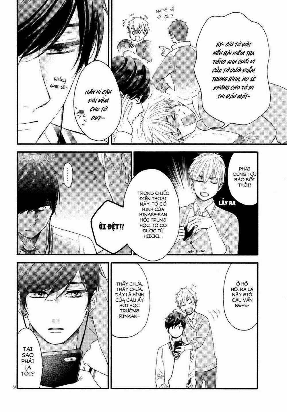 Hananoi-Kun Và Căn Bệnh Tình Yêu Chapter 9 trang 10