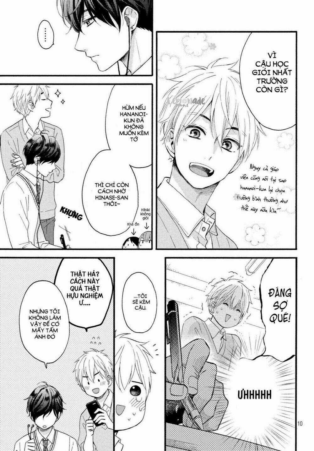 Hananoi-Kun Và Căn Bệnh Tình Yêu Chapter 9 trang 11
