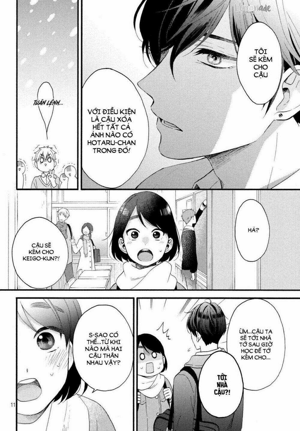 Hananoi-Kun Và Căn Bệnh Tình Yêu Chapter 9 trang 12
