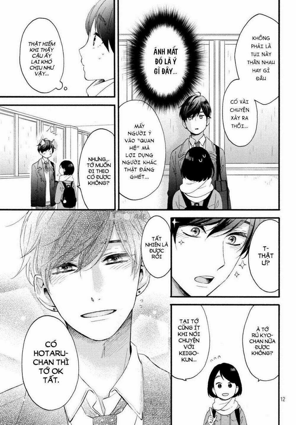 Hananoi-Kun Và Căn Bệnh Tình Yêu Chapter 9 trang 13