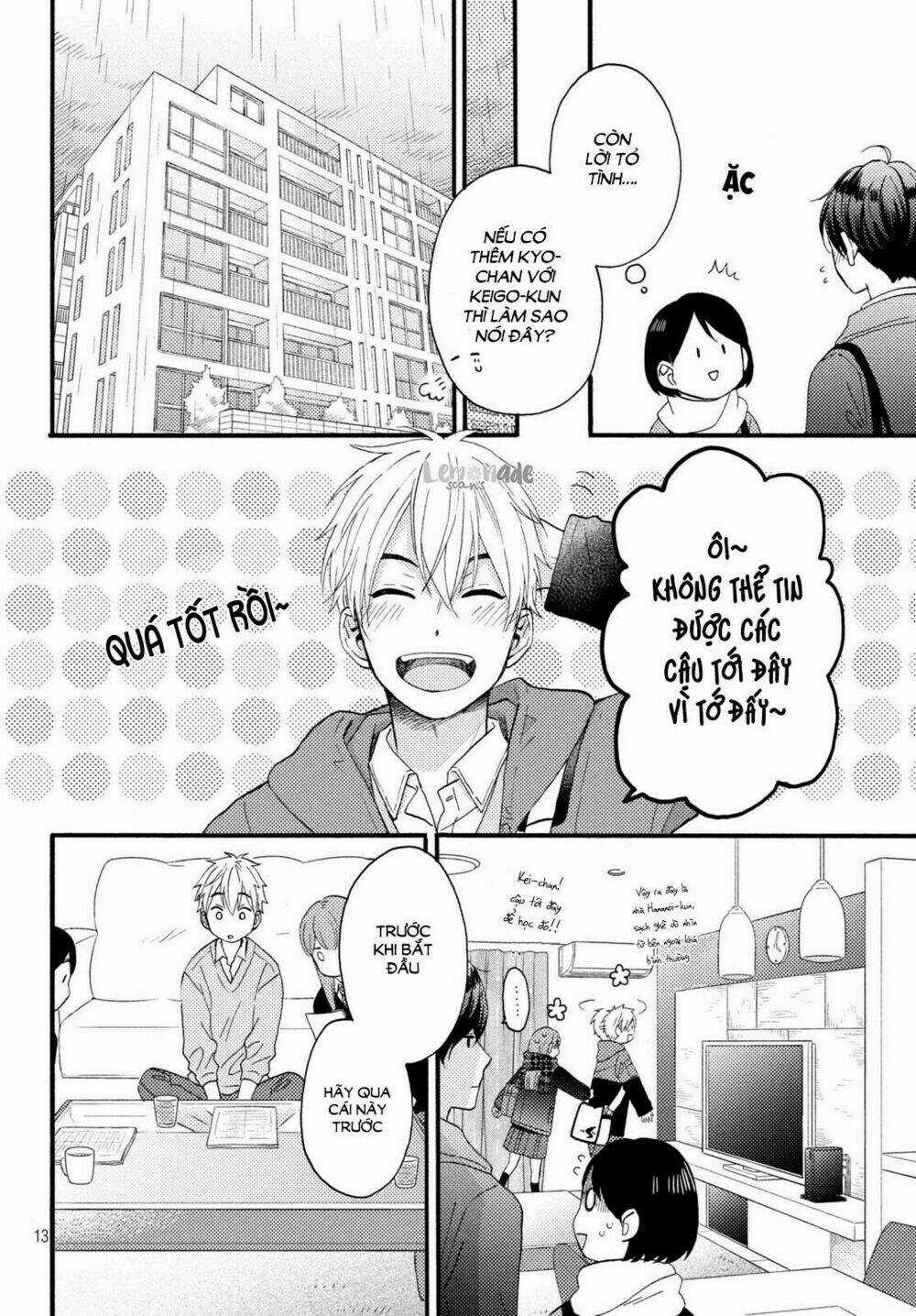 Hananoi-Kun Và Căn Bệnh Tình Yêu Chapter 9 trang 14