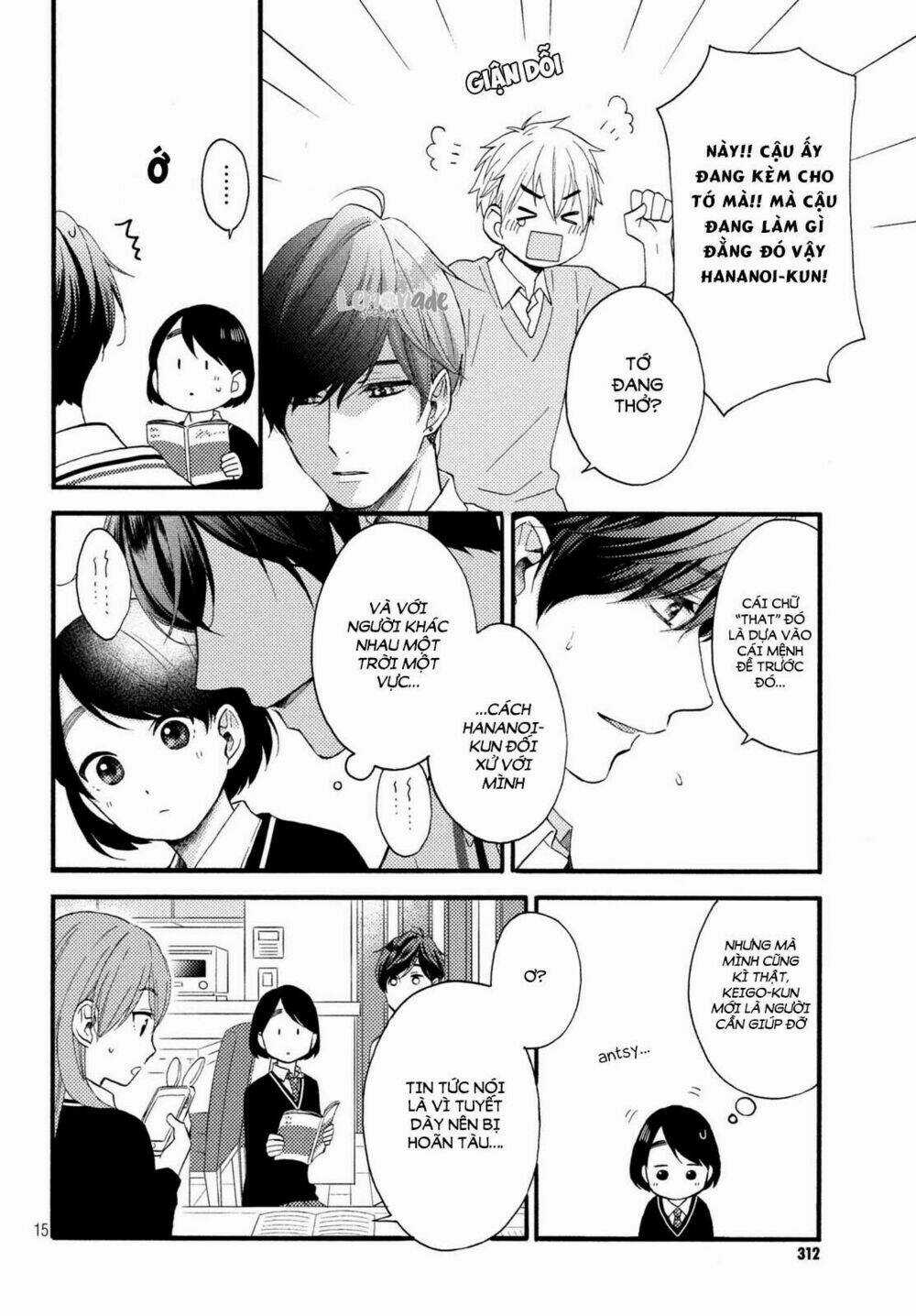Hananoi-Kun Và Căn Bệnh Tình Yêu Chapter 9 trang 16