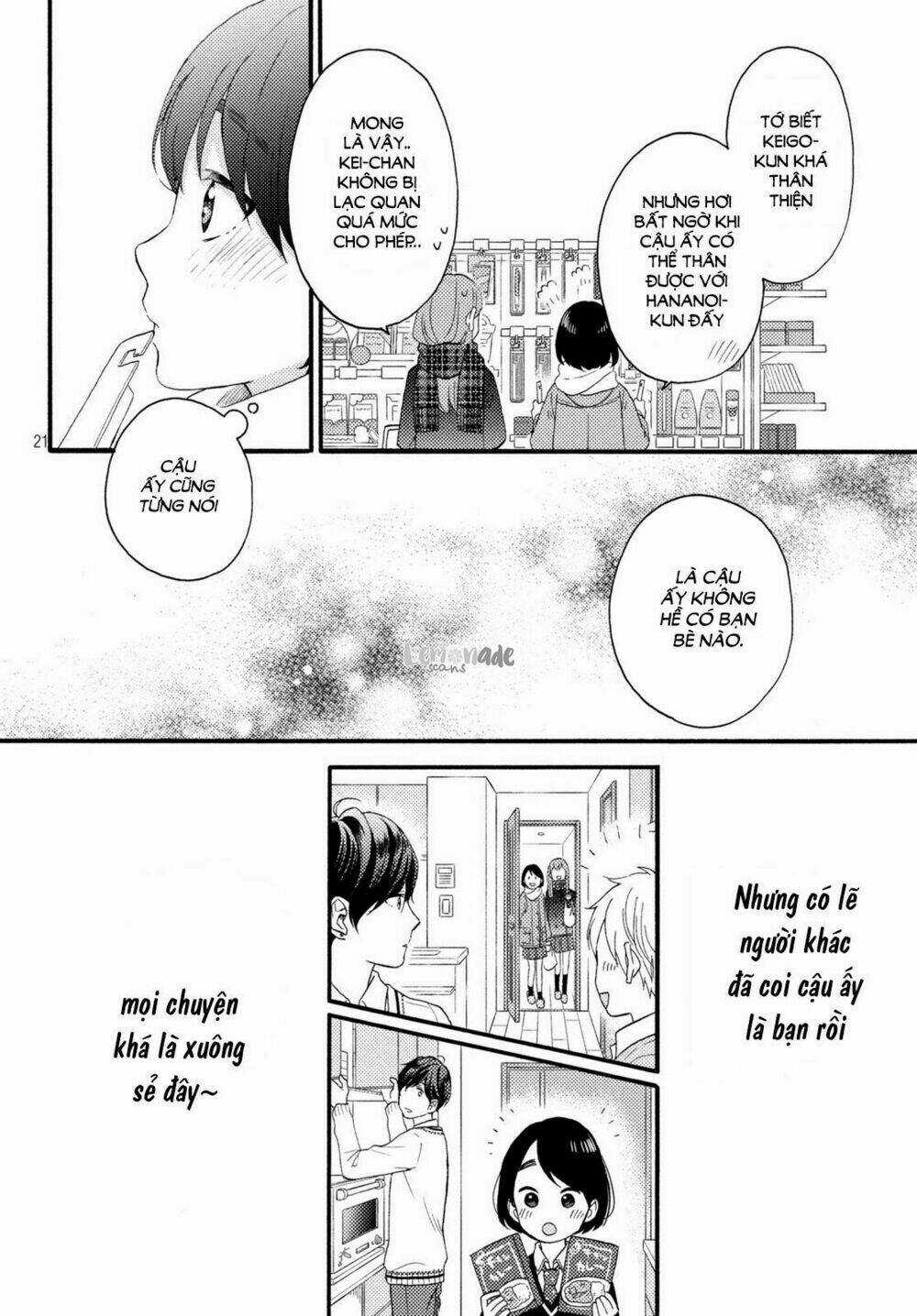 Hananoi-Kun Và Căn Bệnh Tình Yêu Chapter 9 trang 22