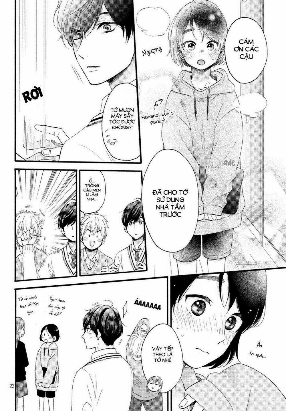 Hananoi-Kun Và Căn Bệnh Tình Yêu Chapter 9 trang 24
