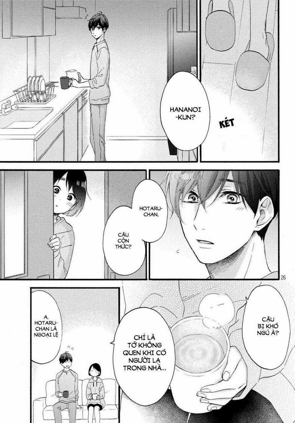 Hananoi-Kun Và Căn Bệnh Tình Yêu Chapter 9 trang 27