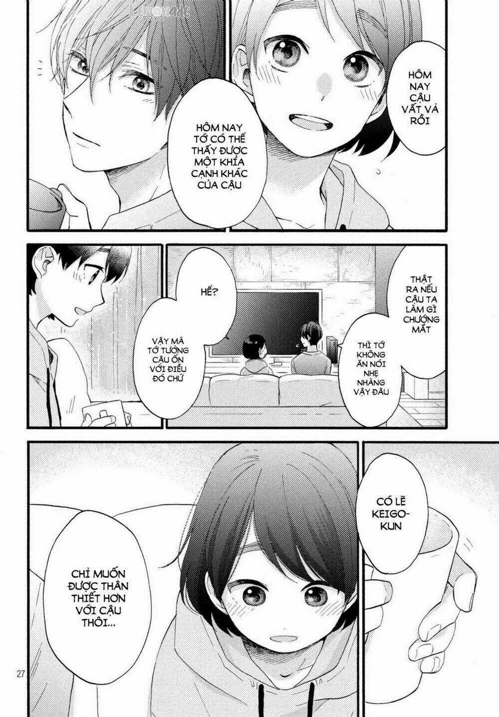 Hananoi-Kun Và Căn Bệnh Tình Yêu Chapter 9 trang 28
