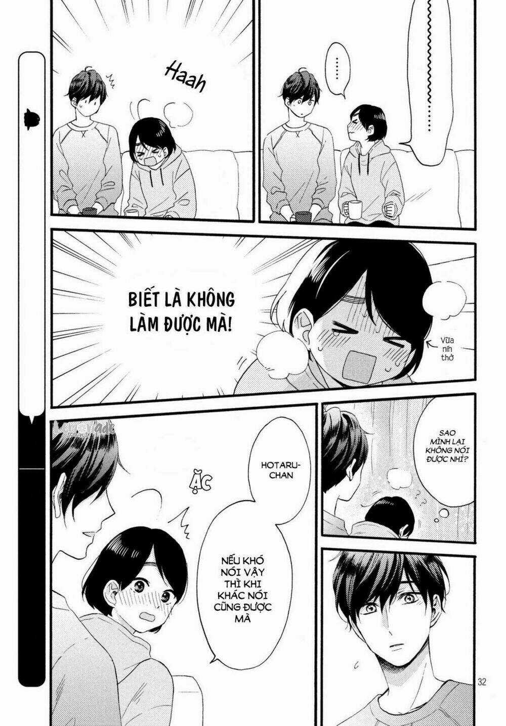 Hananoi-Kun Và Căn Bệnh Tình Yêu Chapter 9 trang 33