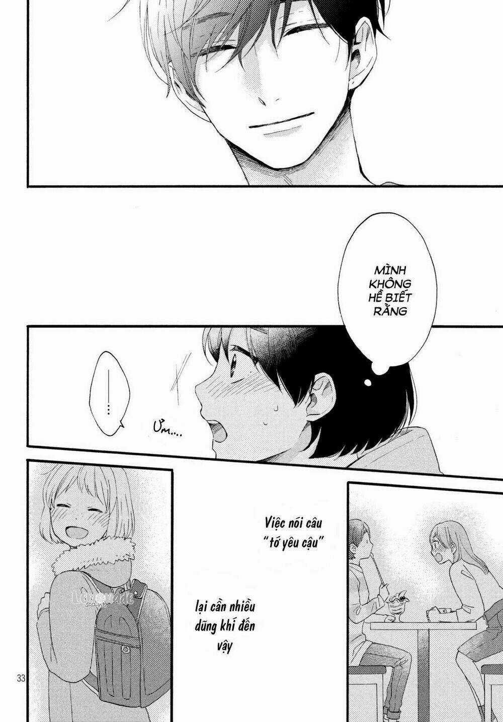 Hananoi-Kun Và Căn Bệnh Tình Yêu Chapter 9 trang 34