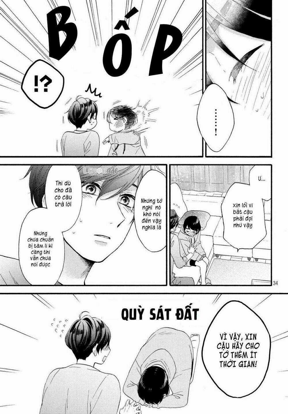 Hananoi-Kun Và Căn Bệnh Tình Yêu Chapter 9 trang 35