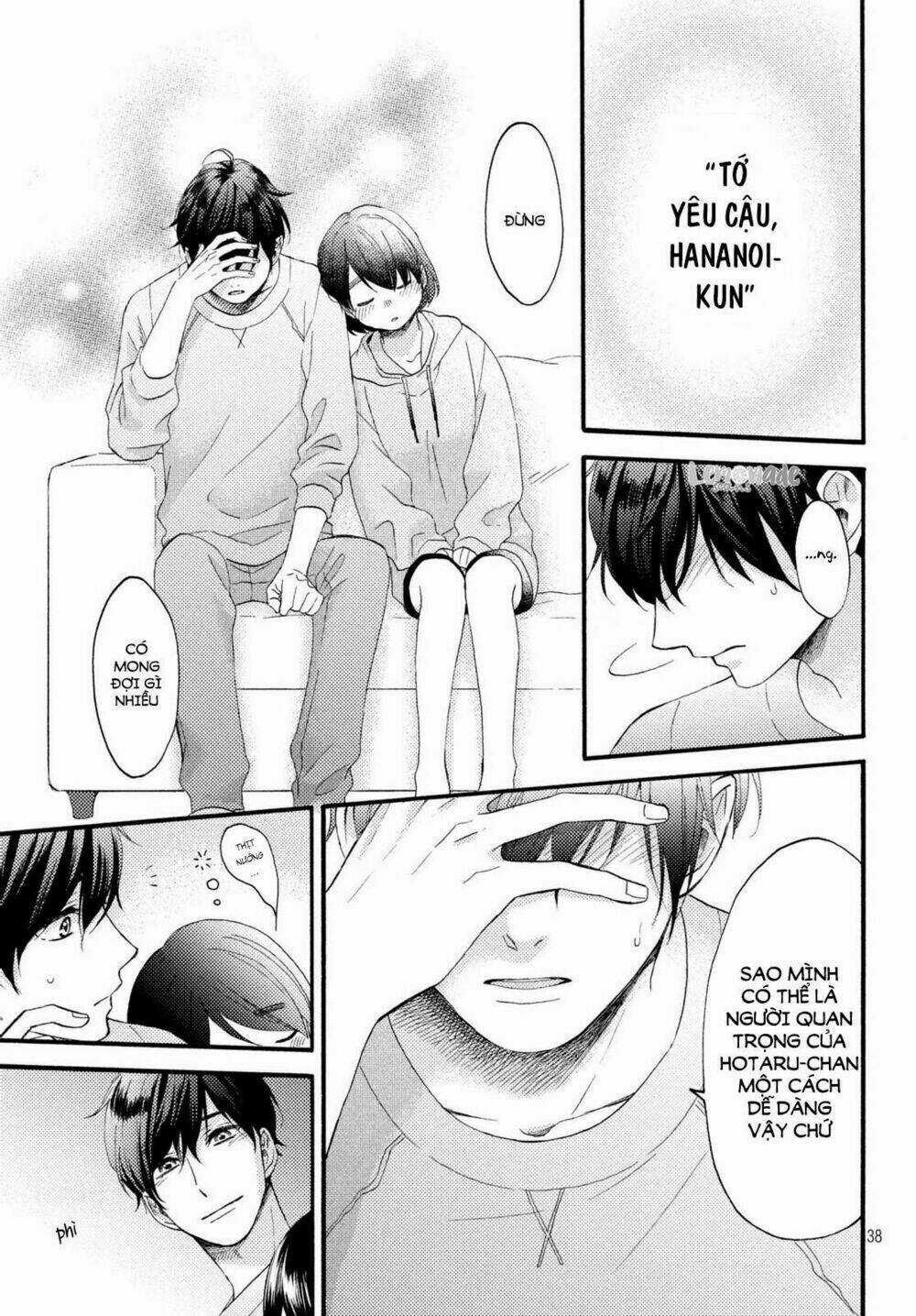 Hananoi-Kun Và Căn Bệnh Tình Yêu Chapter 9 trang 39