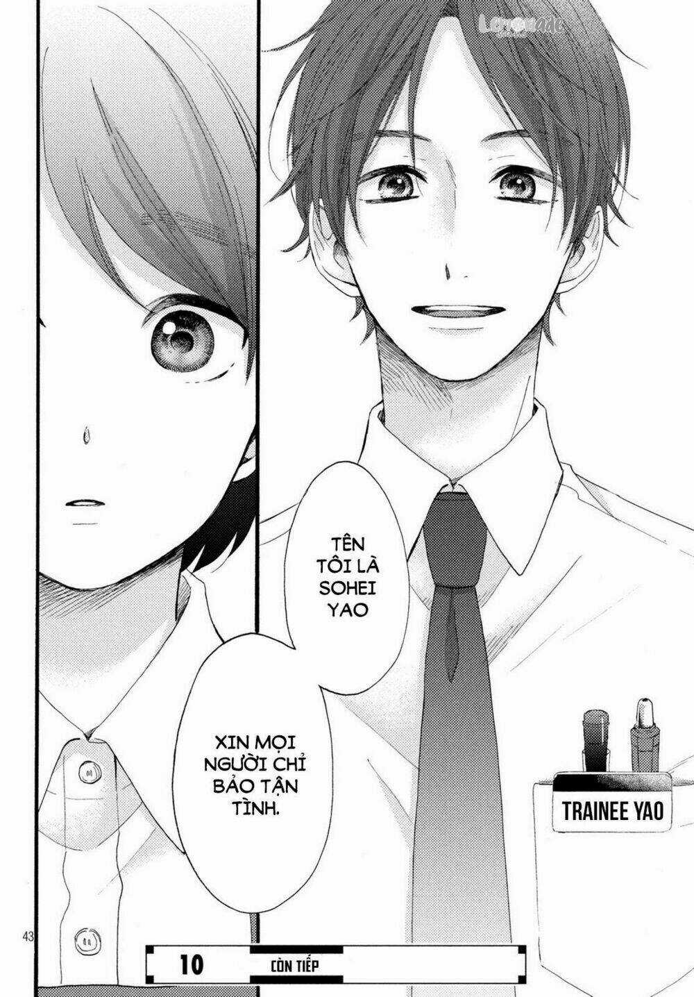 Hananoi-Kun Và Căn Bệnh Tình Yêu Chapter 9 trang 44