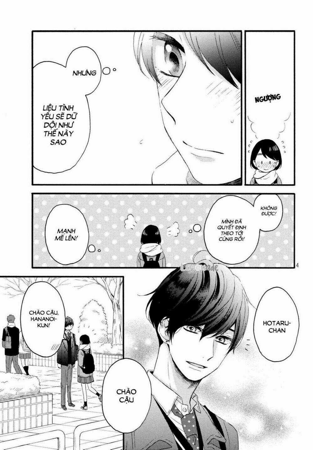 Hananoi-Kun Và Căn Bệnh Tình Yêu Chapter 9 trang 5