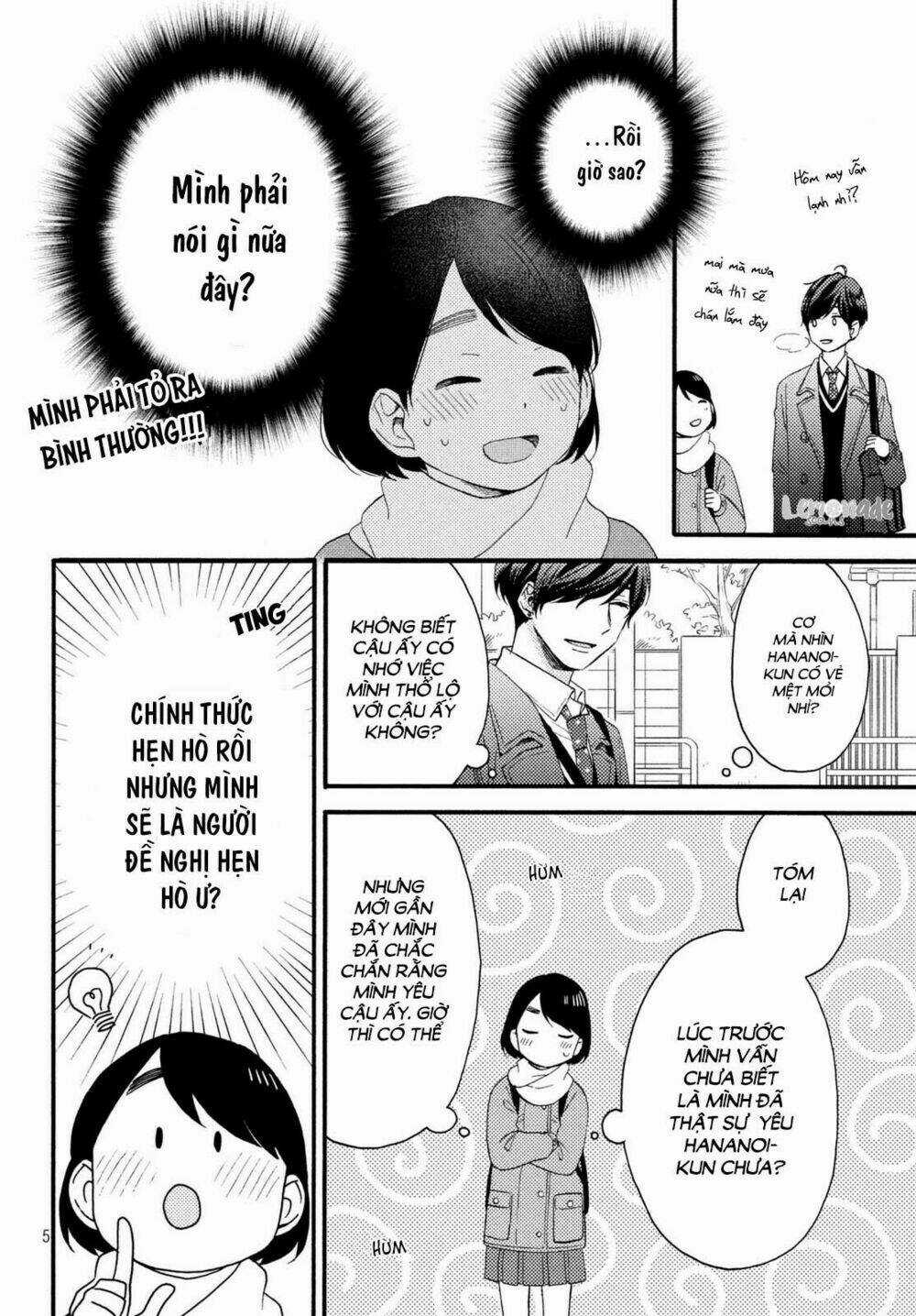 Hananoi-Kun Và Căn Bệnh Tình Yêu Chapter 9 trang 6