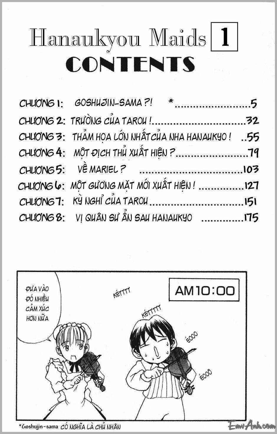 Hanaukyo Maid Tai Chapter 1 trang 3