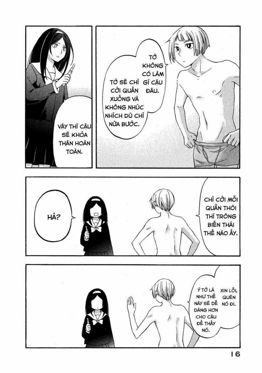 Hanazono And Kazoe's Bizzare After School Rendezvous Chapter 1 trang 15