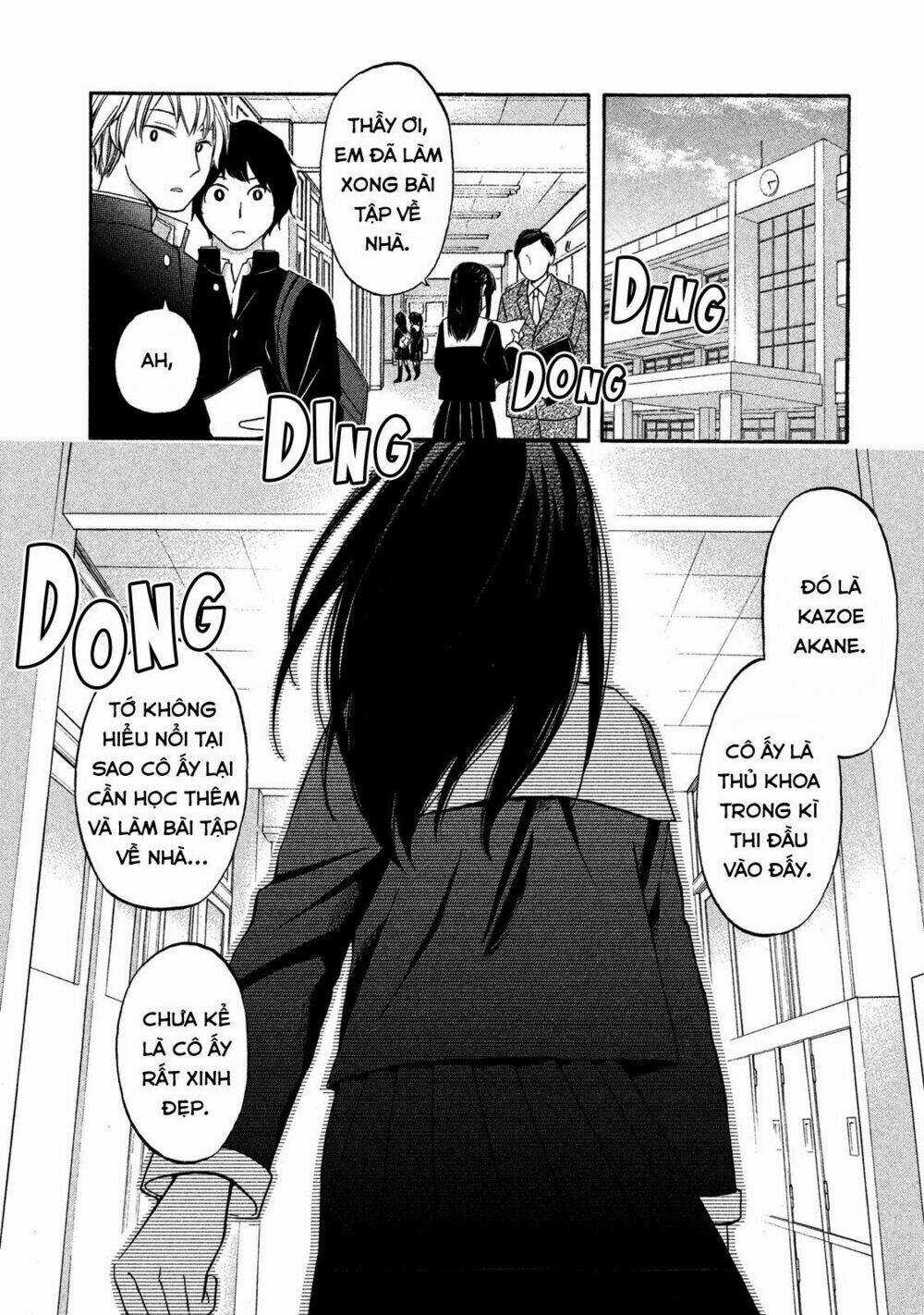 Hanazono And Kazoe's Bizzare After School Rendezvous Chapter 1 trang 3