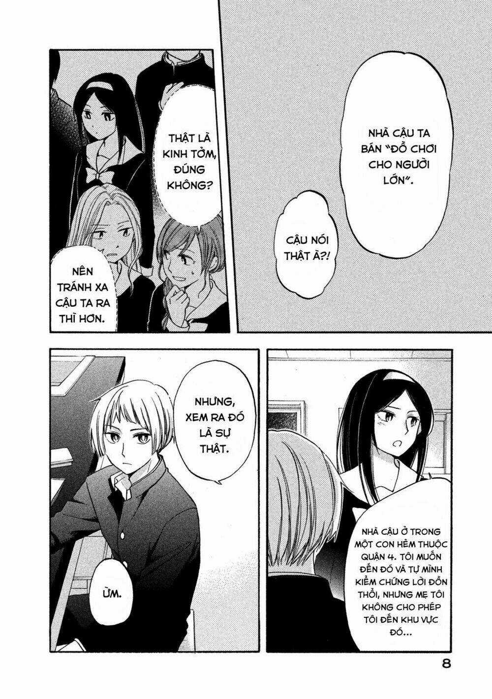 Hanazono And Kazoe's Bizzare After School Rendezvous Chapter 1 trang 7