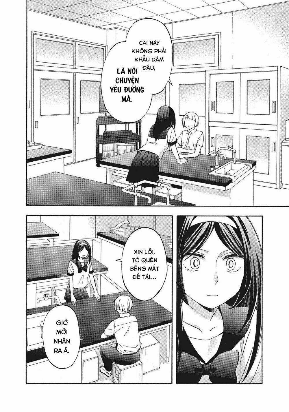 Hanazono And Kazoe's Bizzare After School Rendezvous Chapter 10 trang 10