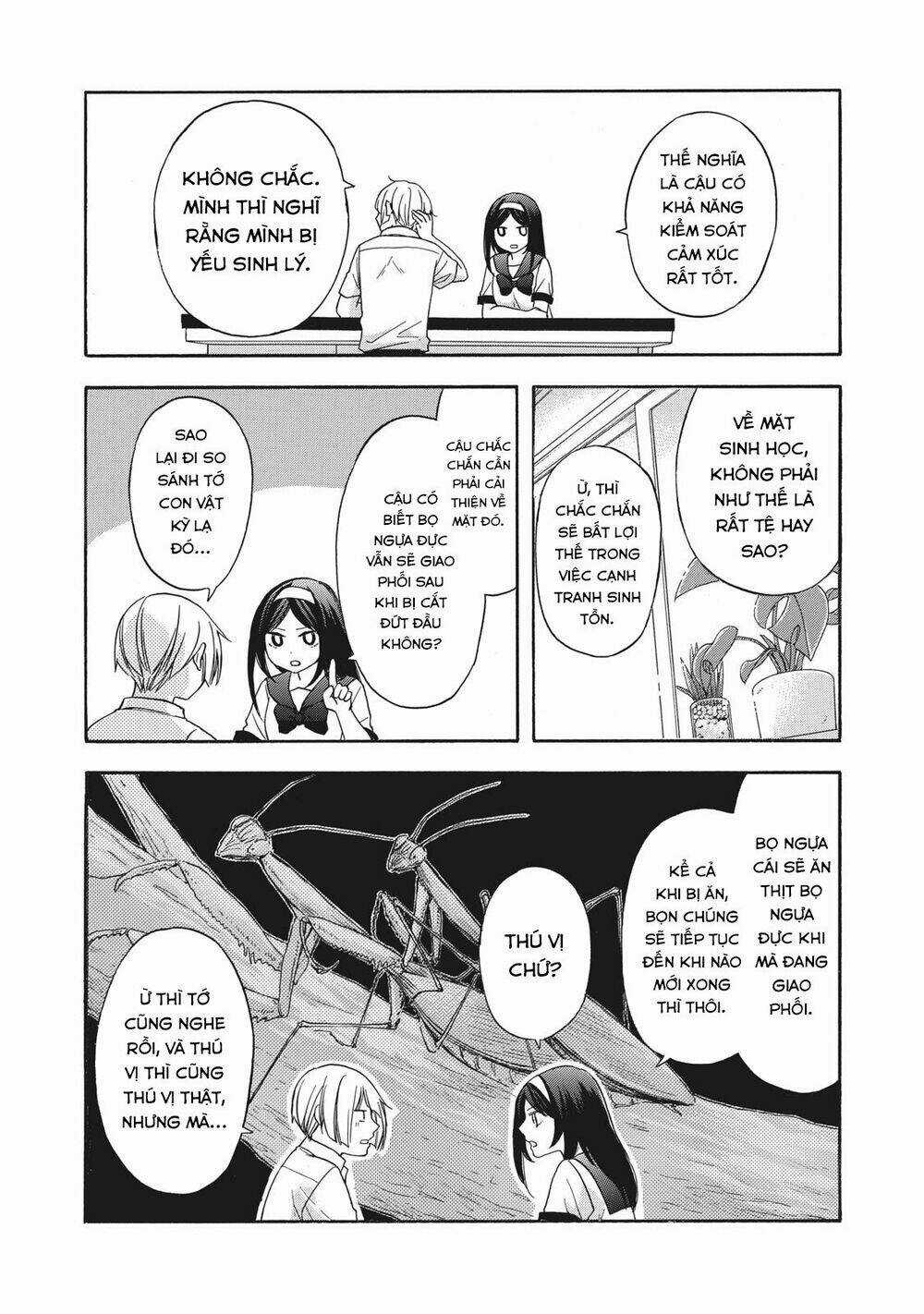 Hanazono And Kazoe's Bizzare After School Rendezvous Chapter 10 trang 13