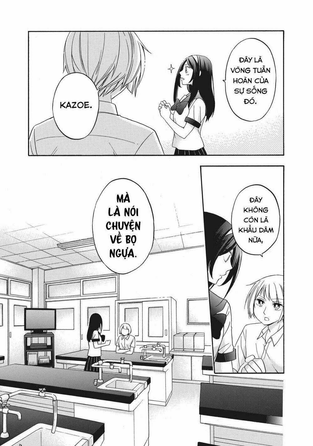 Hanazono And Kazoe's Bizzare After School Rendezvous Chapter 10 trang 15
