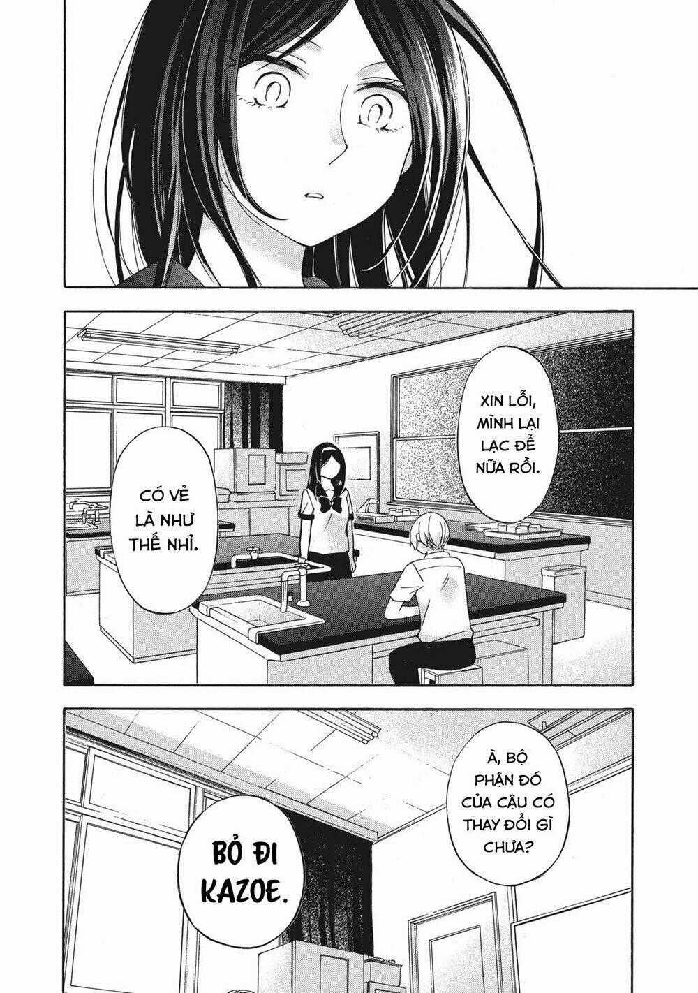 Hanazono And Kazoe's Bizzare After School Rendezvous Chapter 10 trang 16