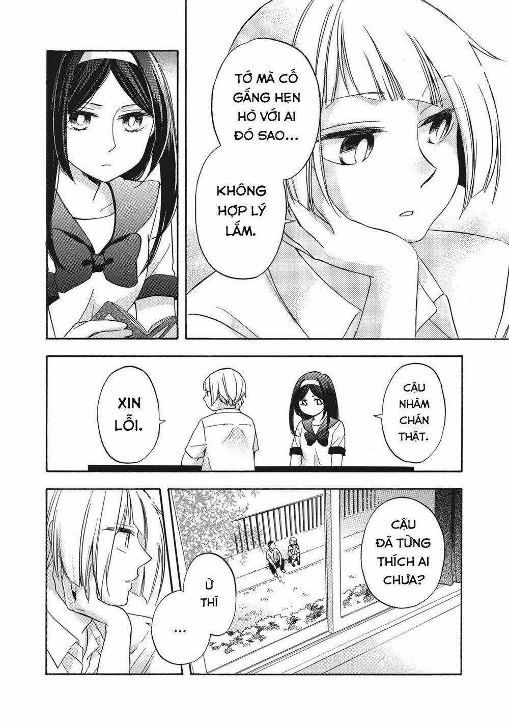 Hanazono And Kazoe's Bizzare After School Rendezvous Chapter 10 trang 8