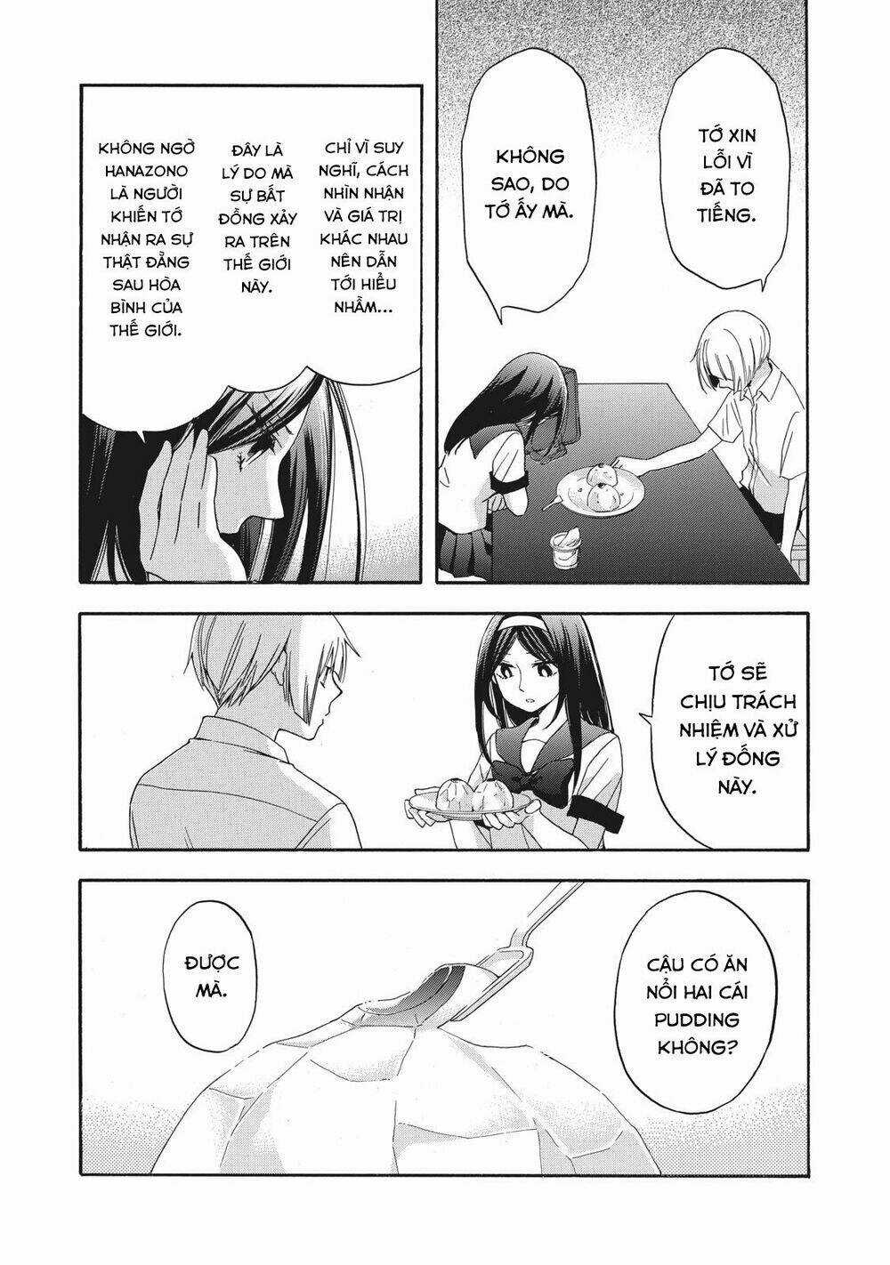 Hanazono And Kazoe's Bizzare After School Rendezvous Chapter 11 trang 14
