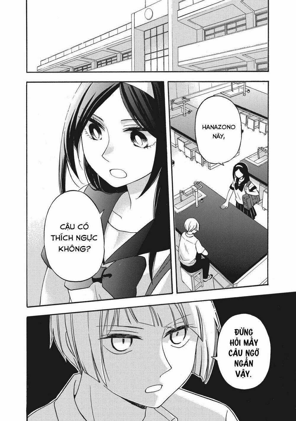 Hanazono And Kazoe's Bizzare After School Rendezvous Chapter 11 trang 4