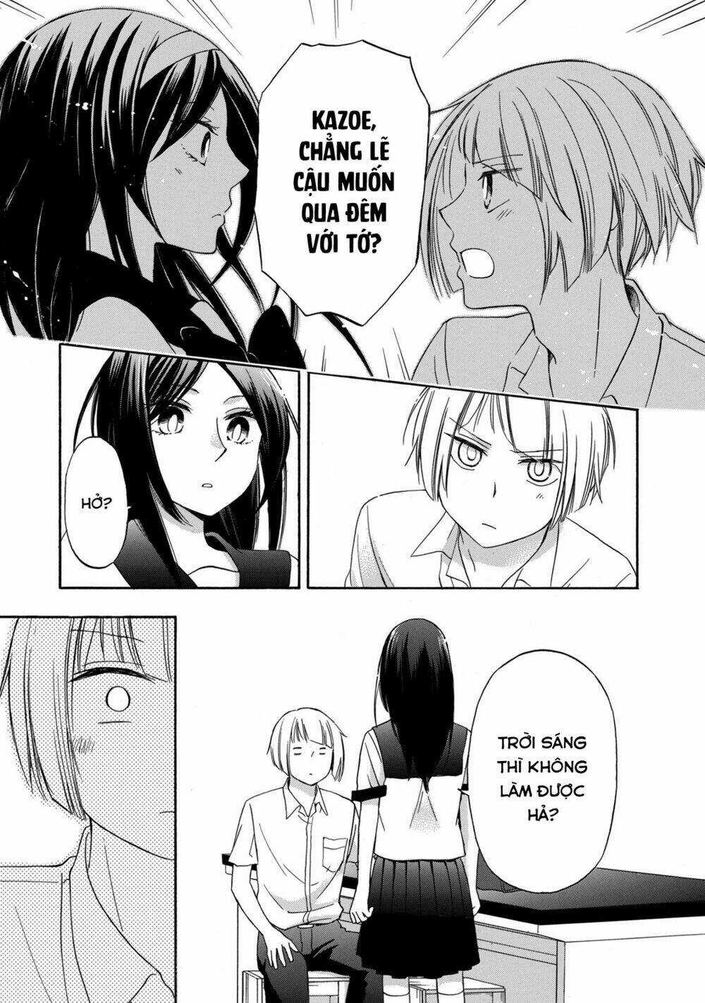 Hanazono And Kazoe's Bizzare After School Rendezvous Chapter 12 trang 13