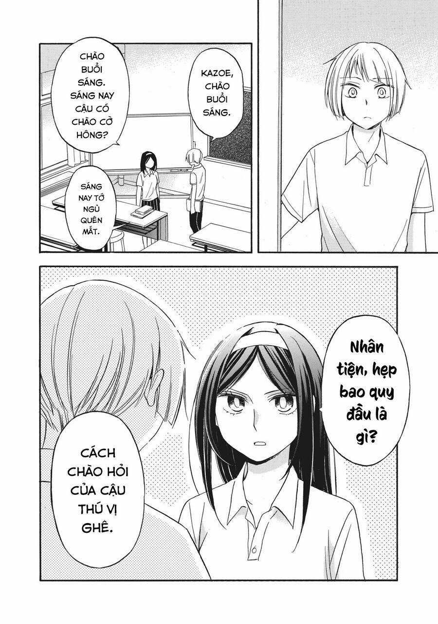 Hanazono And Kazoe's Bizzare After School Rendezvous Chapter 15 trang 10