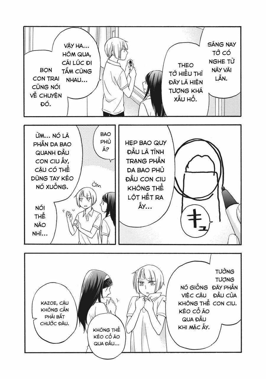 Hanazono And Kazoe's Bizzare After School Rendezvous Chapter 15 trang 11