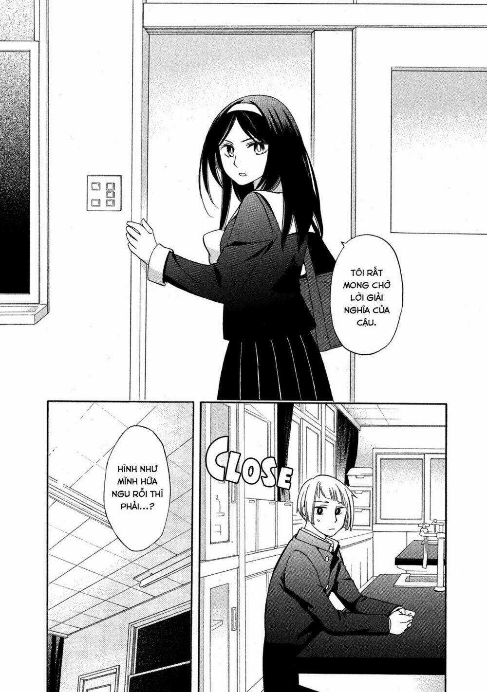Hanazono And Kazoe's Bizzare After School Rendezvous Chapter 3 trang 17