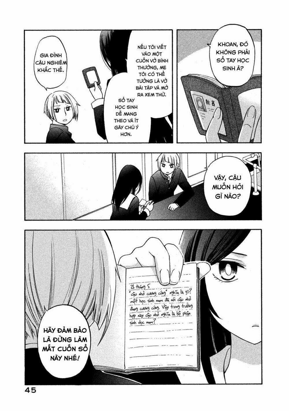 Hanazono And Kazoe's Bizzare After School Rendezvous Chapter 3 trang 6