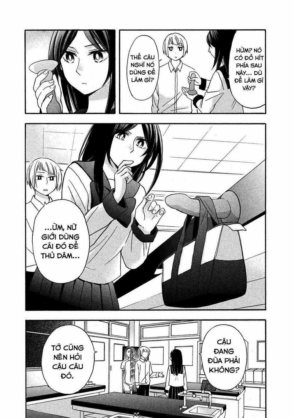 Hanazono And Kazoe's Bizzare After School Rendezvous Chapter 5 trang 16