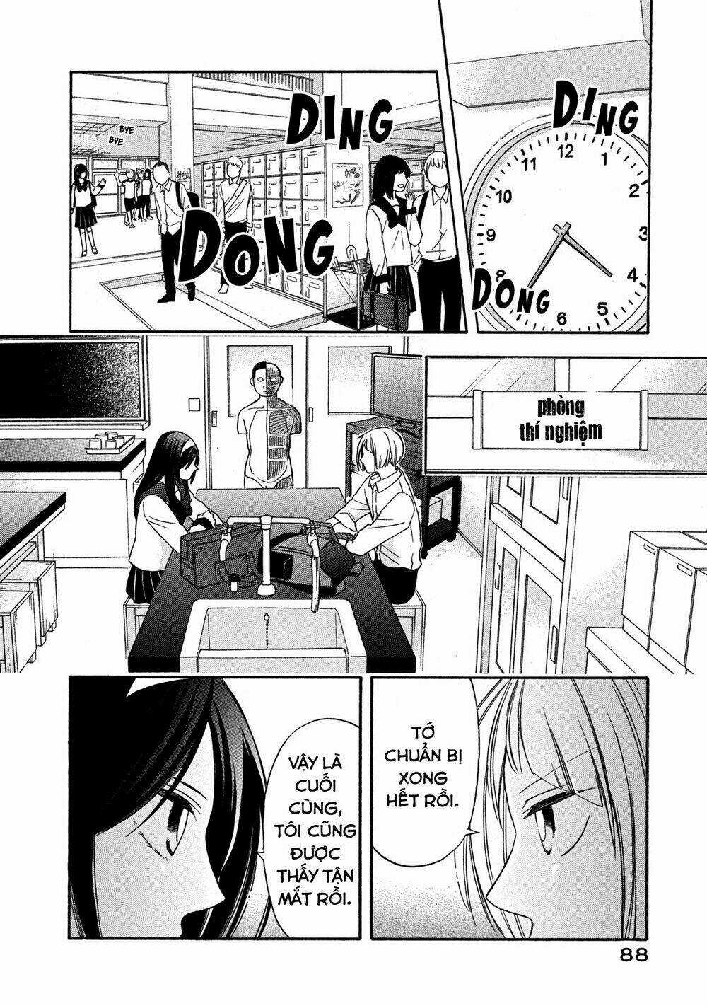 Hanazono And Kazoe's Bizzare After School Rendezvous Chapter 5 trang 5