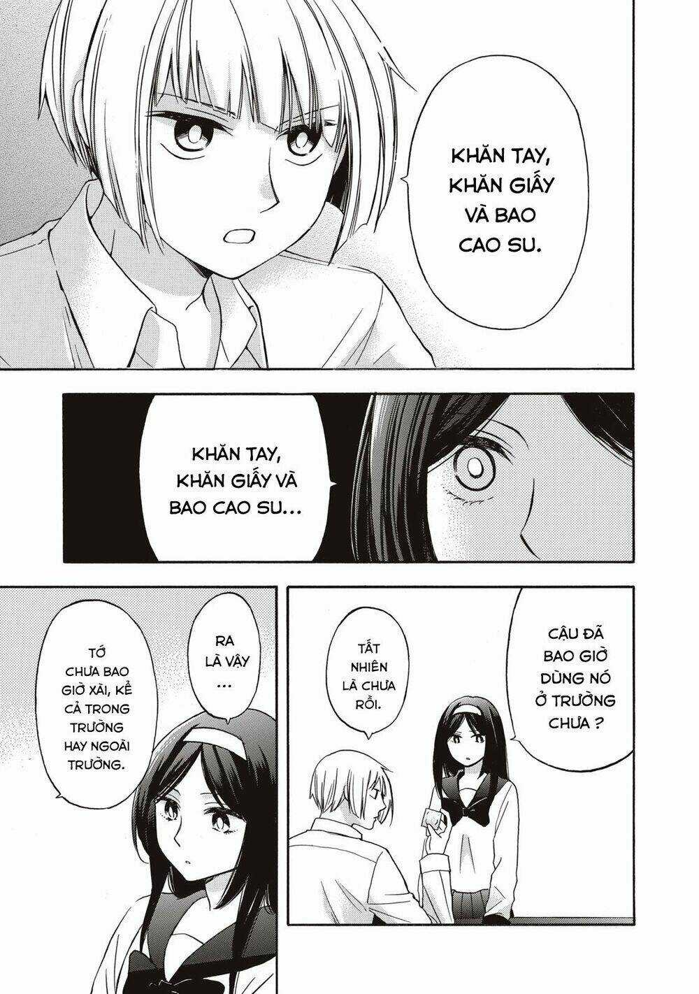 Hanazono And Kazoe's Bizzare After School Rendezvous Chapter 6 trang 11