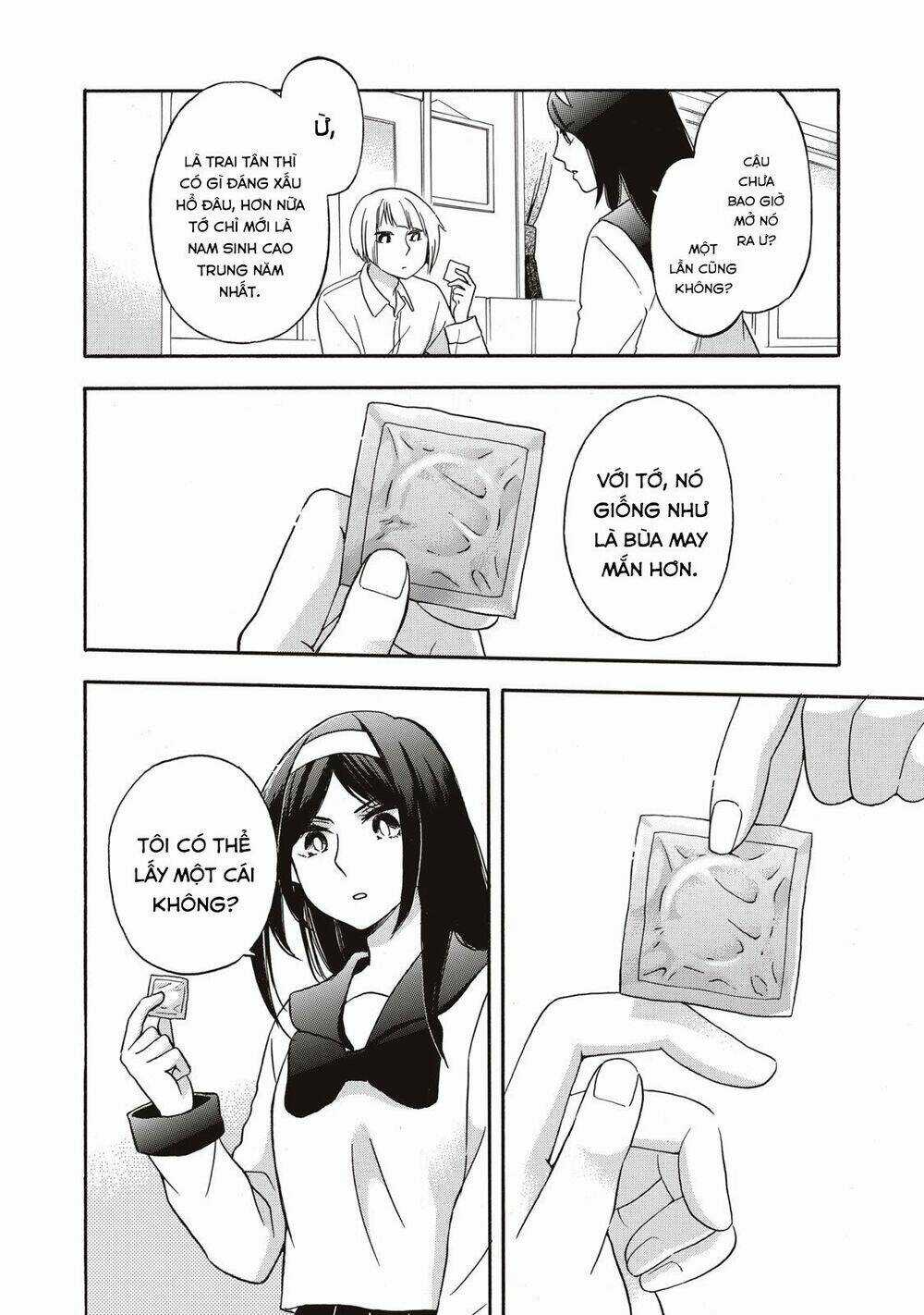 Hanazono And Kazoe's Bizzare After School Rendezvous Chapter 6 trang 12