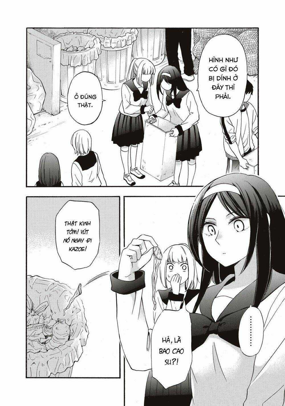 Hanazono And Kazoe's Bizzare After School Rendezvous Chapter 6 trang 6