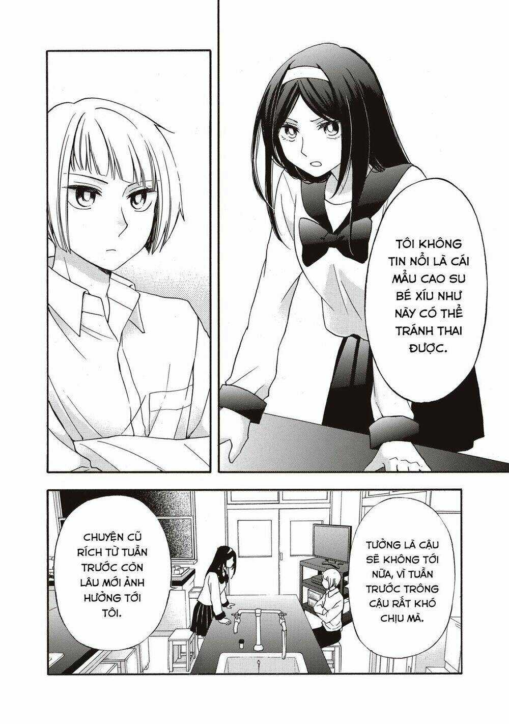 Hanazono And Kazoe's Bizzare After School Rendezvous Chapter 6 trang 8