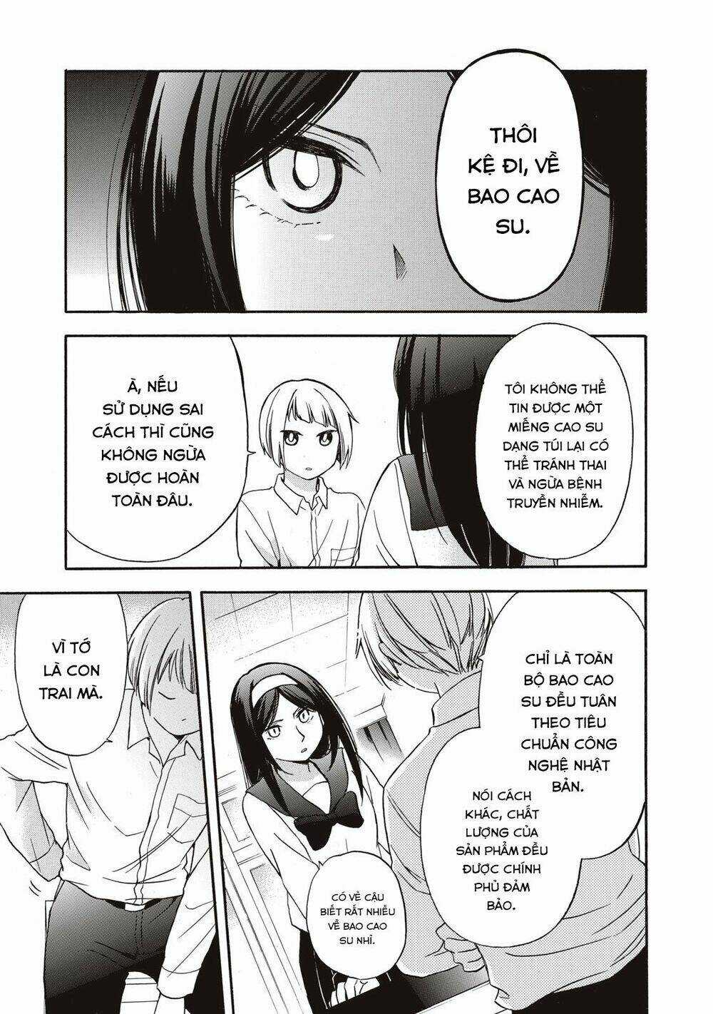 Hanazono And Kazoe's Bizzare After School Rendezvous Chapter 6 trang 9