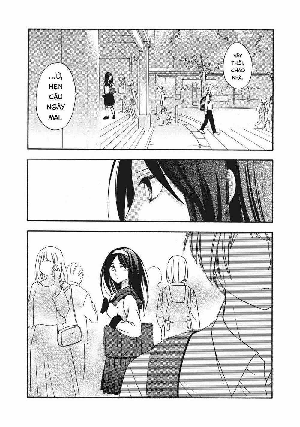 Hanazono And Kazoe's Bizzare After School Rendezvous Chapter 8 trang 17