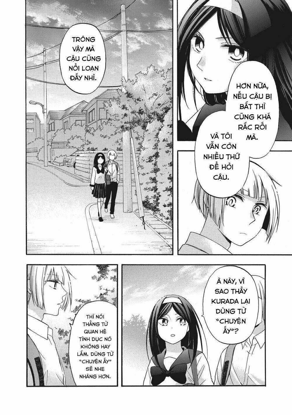 Hanazono And Kazoe's Bizzare After School Rendezvous Chapter 8 trang 6