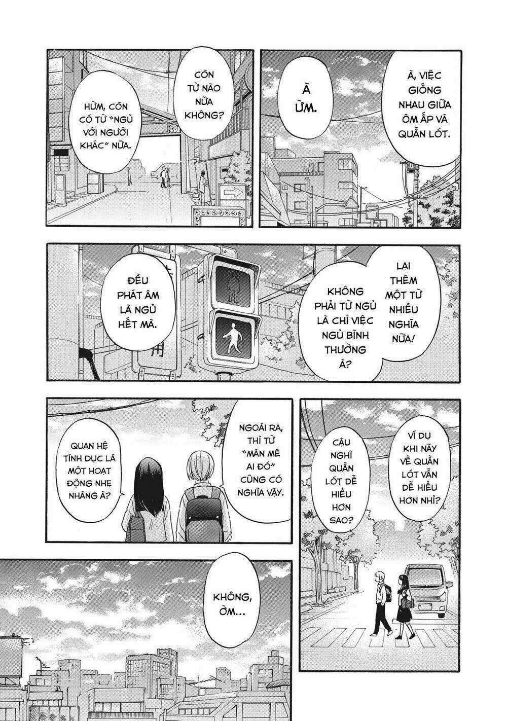 Hanazono And Kazoe's Bizzare After School Rendezvous Chapter 8 trang 9
